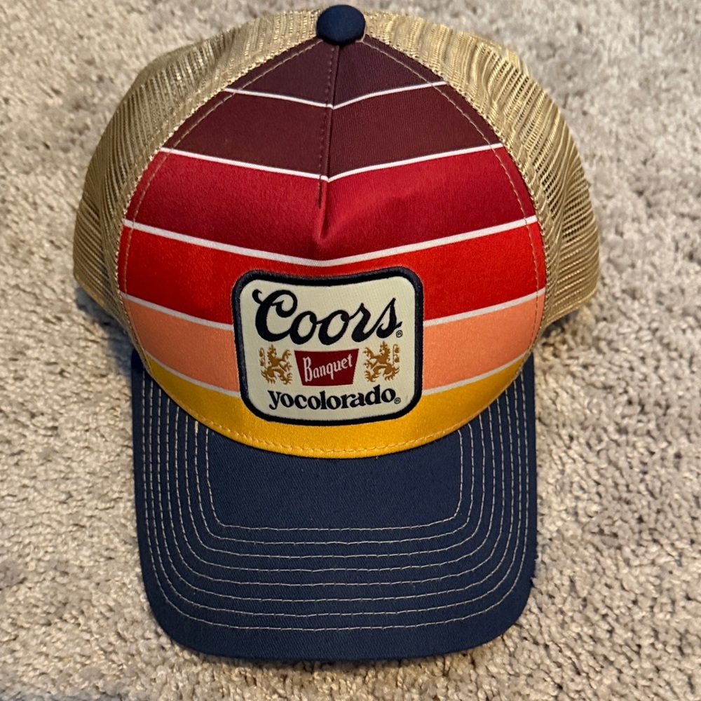 Coors Banquet Multicolor Trucker Hat